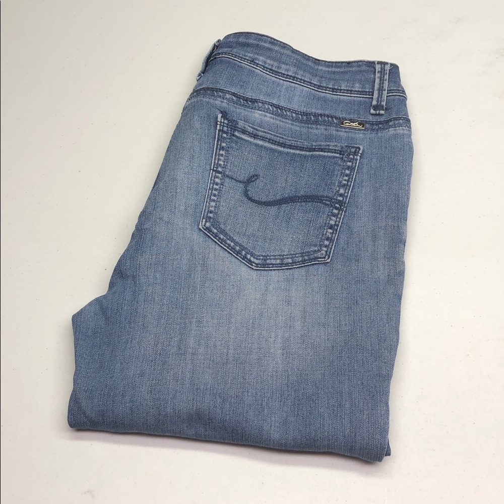 DIANE GILMAN STRAIGHT CROP JEANS 12/31x26 ⭐️